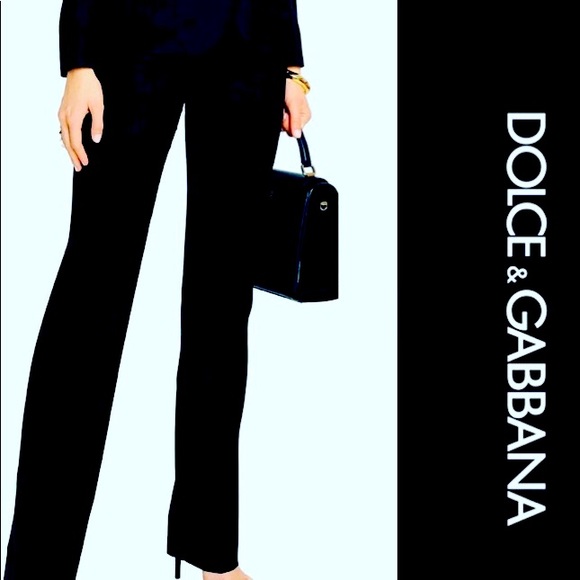 Dolce & Gabbana Trouser NWOT Straight Leg size 42 - Picture 3 of 10